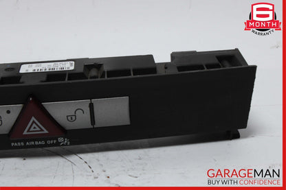05-11 Mercedes R171 SLK280 SLK350 Door Lock Dash Hazard Light Control Panel OEM