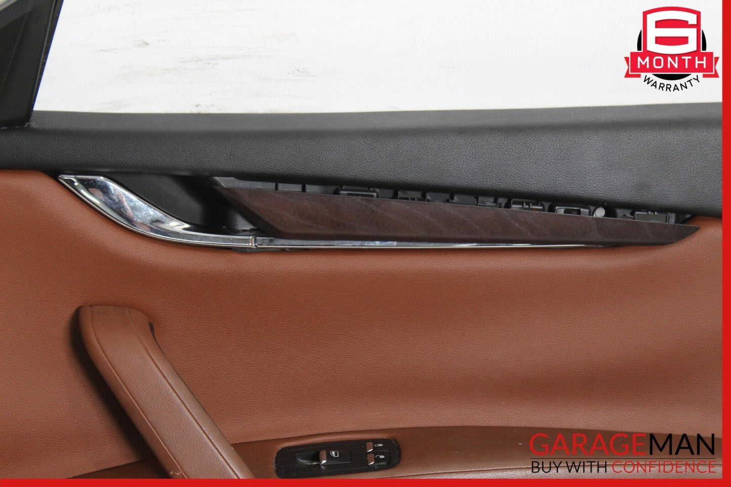 14-17 Maserati Quattroporte M156 Front Right Side Interior Door Panel OEM