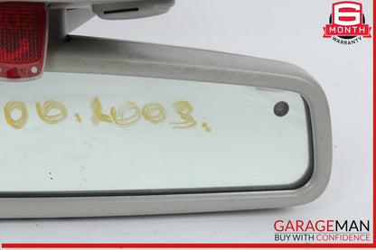 03-06 Mercedes R230 SL500 Interior Front Top Upper Rear View Mirror Gray OEM