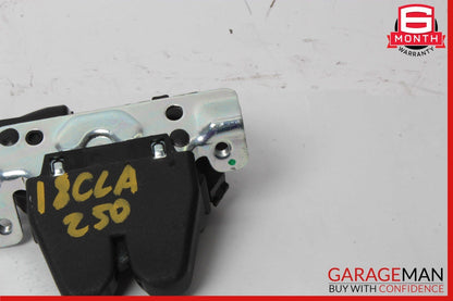 14-18 Mercedes W117 CLA250 Rear Trunk Lid Lock Latch Actuator Mechanism OEM