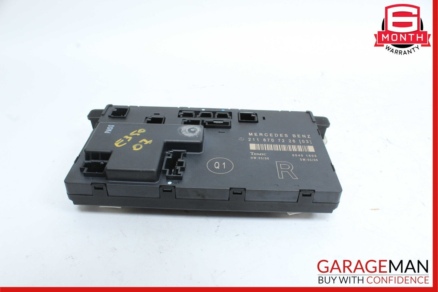 03-09 Mercedes W211 E320 E350 E500 E63 Front Right Side Door Controller Module
