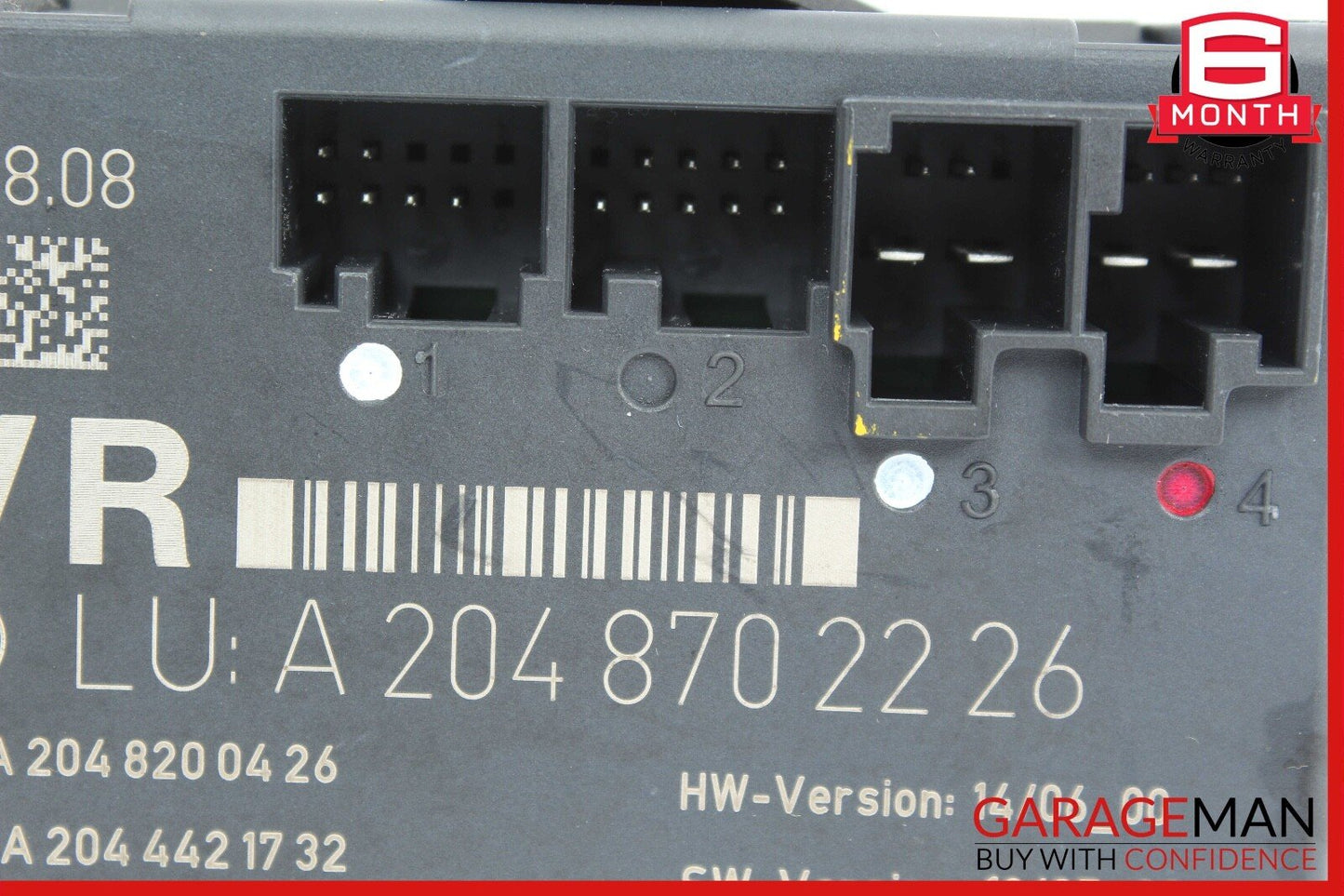08-14 Mercedes W204 C280 Front Right Passenger Side Door Control Module Unit OEM