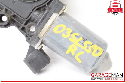 03-12 Mercedes R230 SL500 SL550 Rear Left Side Window Regulator Motor OEM