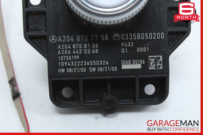 08-12 Mercedes X204 GLK350 Console Command Controller Knob Multi Switch Module