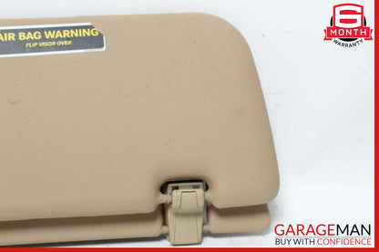 06-08 Mercedes W251 R350 Front Left Driver Side Sunvisor Sun Shade OEM