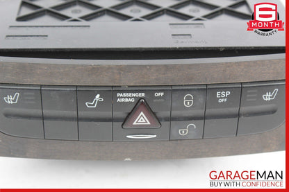 03-06 Mercedes W211 E55 E500 Center Console Control Switch Panel 2116800552 OEM