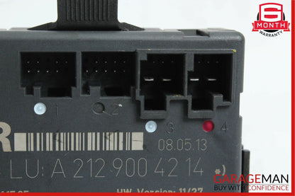 08-14 Mercedes W204 C300 C350 Front Right Side Door Control Module 2129004214
