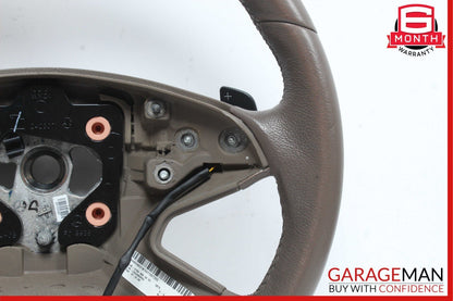 09-13 Mercedes X164 GL350 ML550 Driver Steering Wheel w/ Paddle Shifters Brown