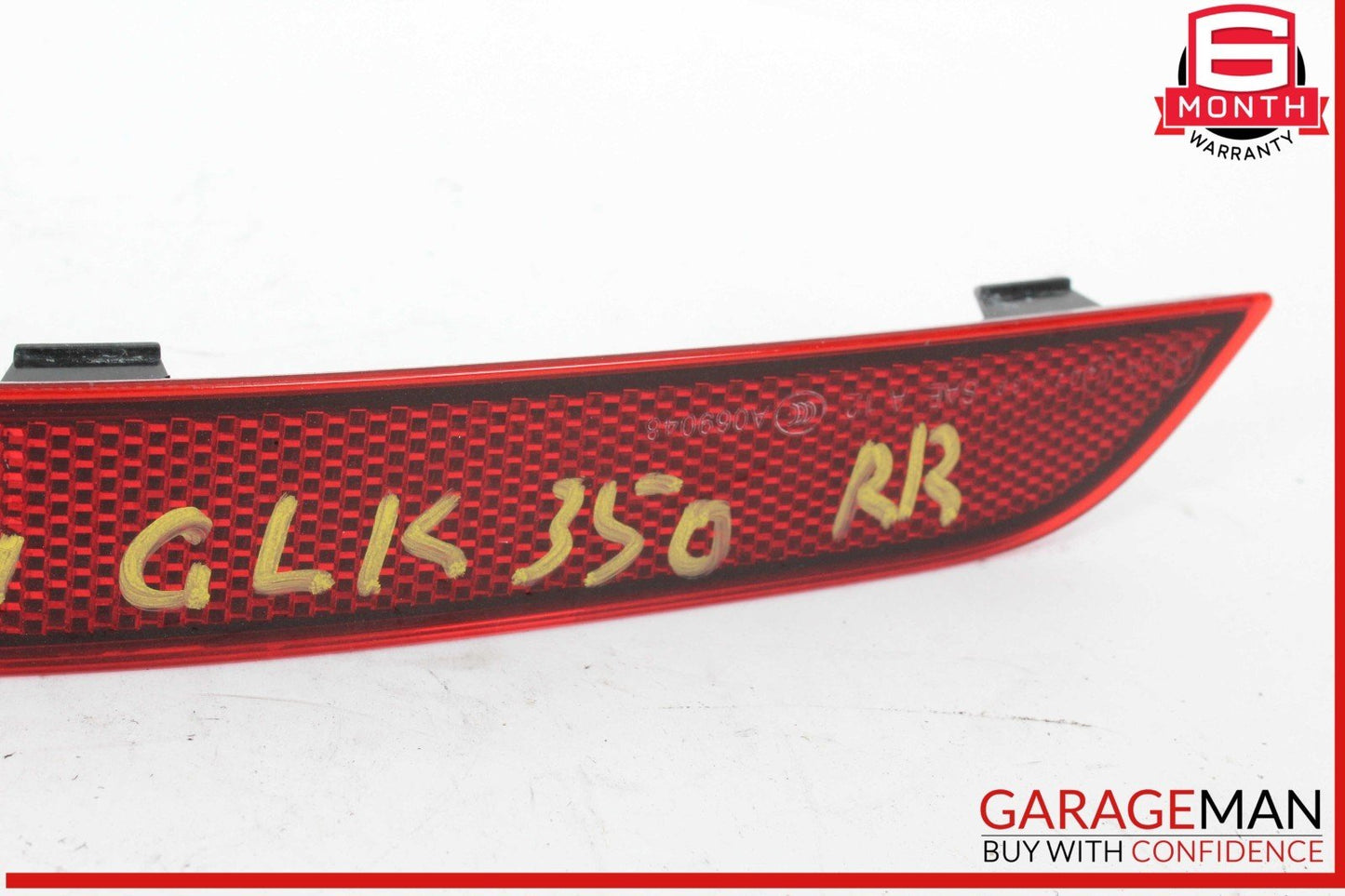 13-15 Mercedes X204 GLK350 Rear Right Passenger Side Bumper Reflector Marker OEM
