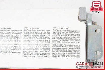 09-13 Maserati Quattroporte S M139 Right Side Dashboard Panel Airbag OEM