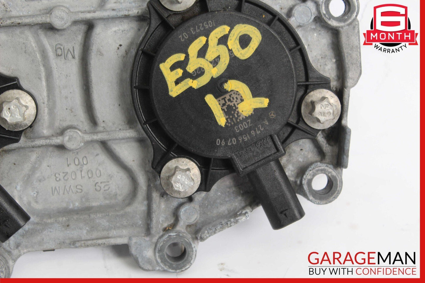 12-18 Mercedes W212 E350 E550 Front Right / Left Engine Timing Chain Cover Plate