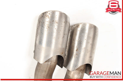 14-16 Porsche Panamera 970 E-Hybrid Exhaust Muffler Right & Left Set OEM