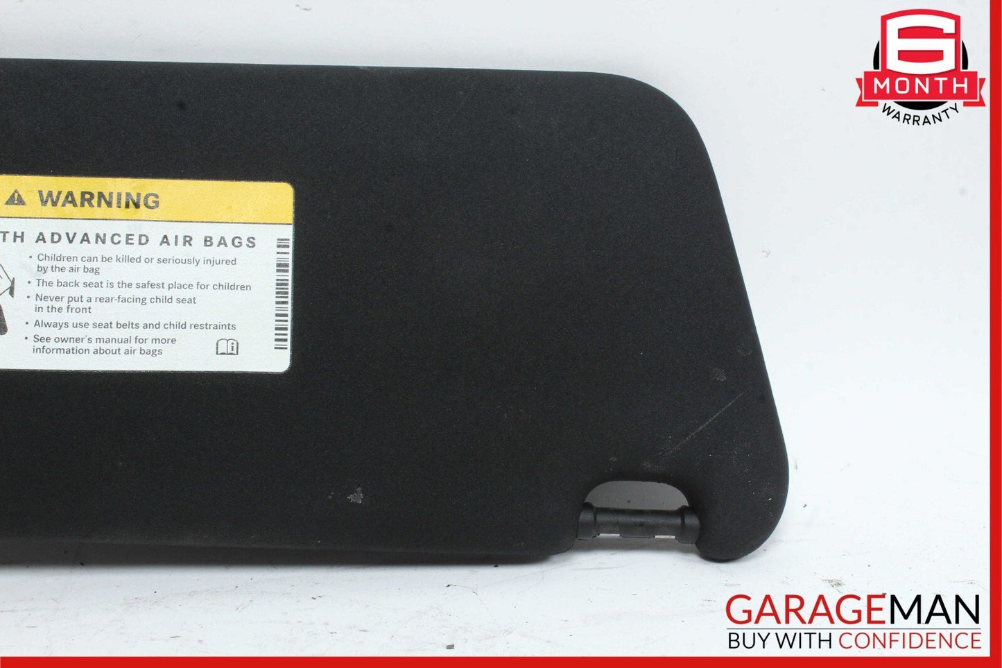 08-14 Mercedes W204 C250 Front Left Side Sun Visor Sunvisor Shade Cover OEM