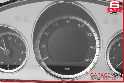 10-13 Mercedes W212 E350 E500 E550 Instrument Cluster Speedometer Odometer OEM