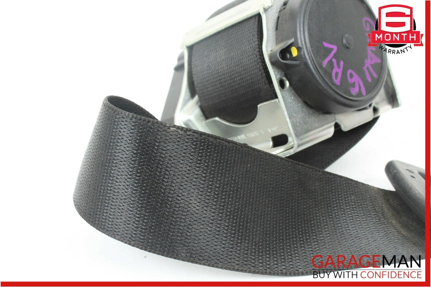 14-17 Maserati Ghibli Rear Right / Left Side Seatbelt Seat Belt Retractor Black