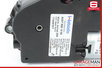 12-15 Mercedes W204 C250 Coupe Pano Panoramic Sunroof Moonroof Motor Power Drive