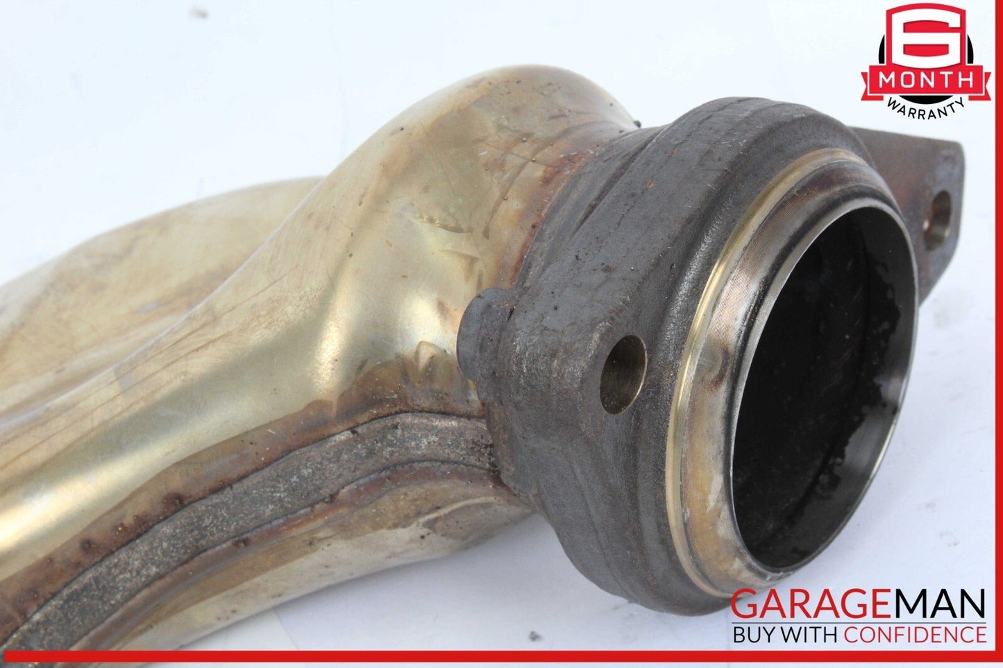 12-18 Mercedes W218 CLS550 4.6L Right Exhaust Pipe Adapter 2781400808 OEM