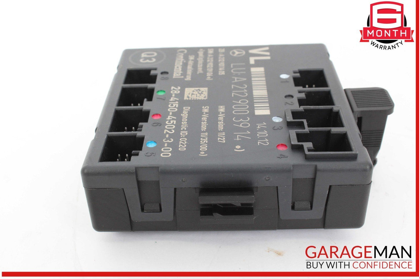 08-18 Mercedes W204 C250 C300 CLS550 Front Left Side Door Control Module OEM