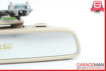 10-16 Mercedes W204 C250 E350 Interior Rear View Mirror Beige OEM