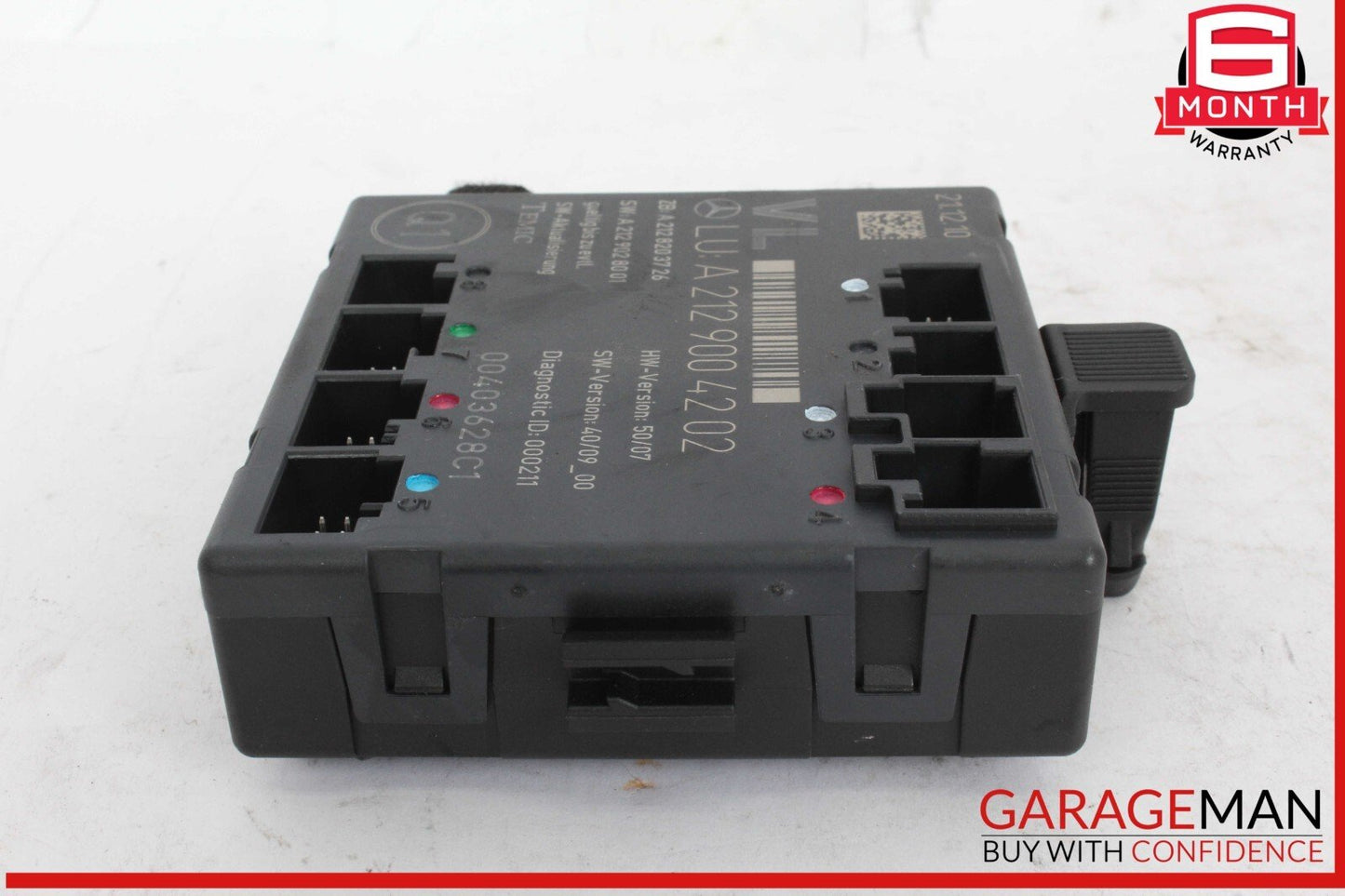 08-18 Mercedes W204 C300 Front Left Driver Side Door Control Module Unit OEM