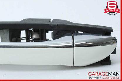 03-09 Mercedes W211 E320 E500 Rear Left Driver Side Exterior Door Handle White