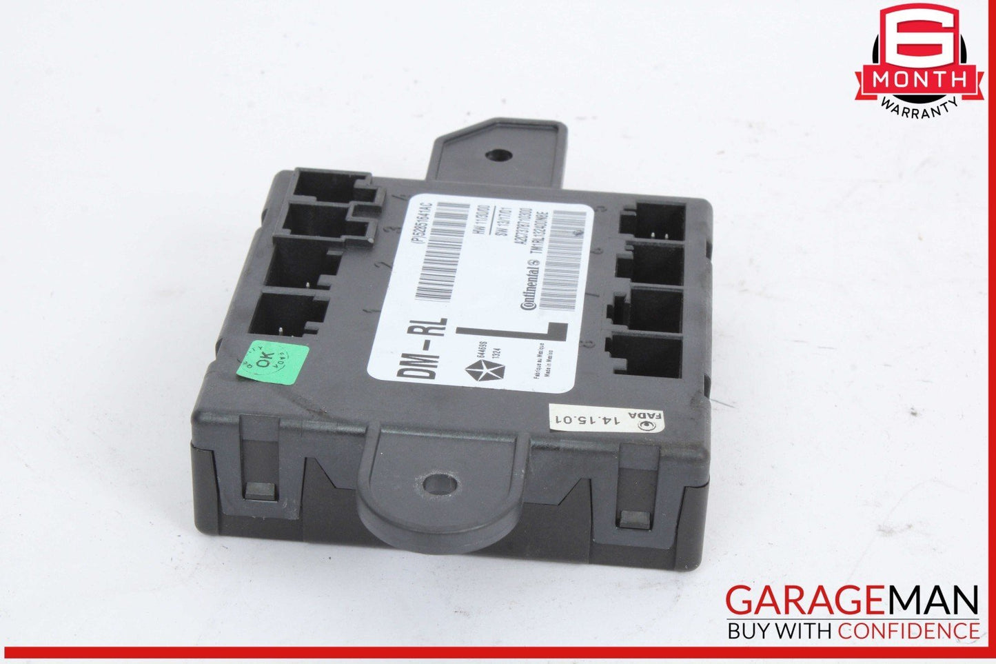 14-17 Maserati Quattroporte S Rear Left Driver Side Door Control Module Unit OEM