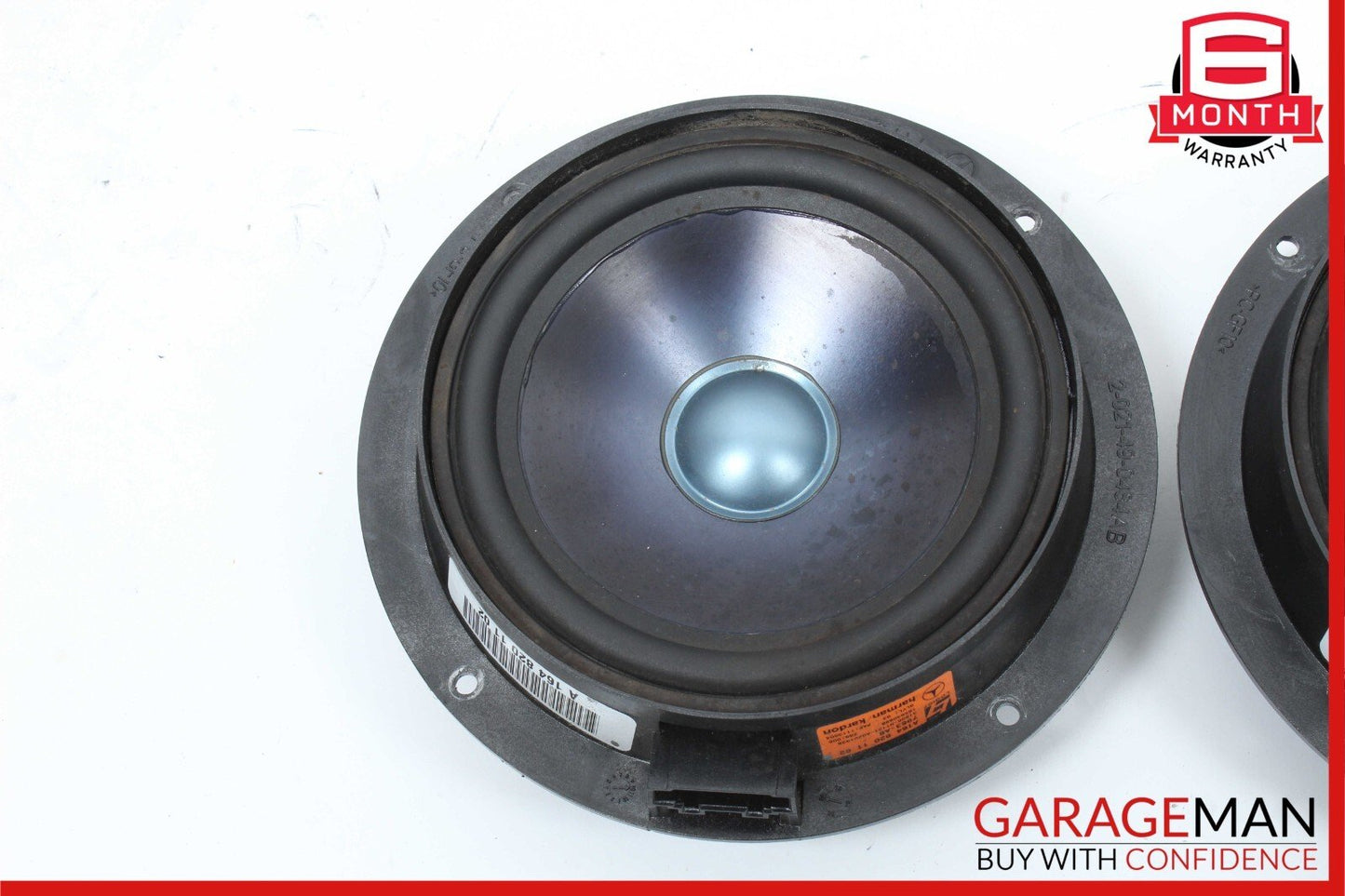 06-13 Mercedes X164 GL450 Rear Left & Right Door Sound Audio Speakers Set of 2