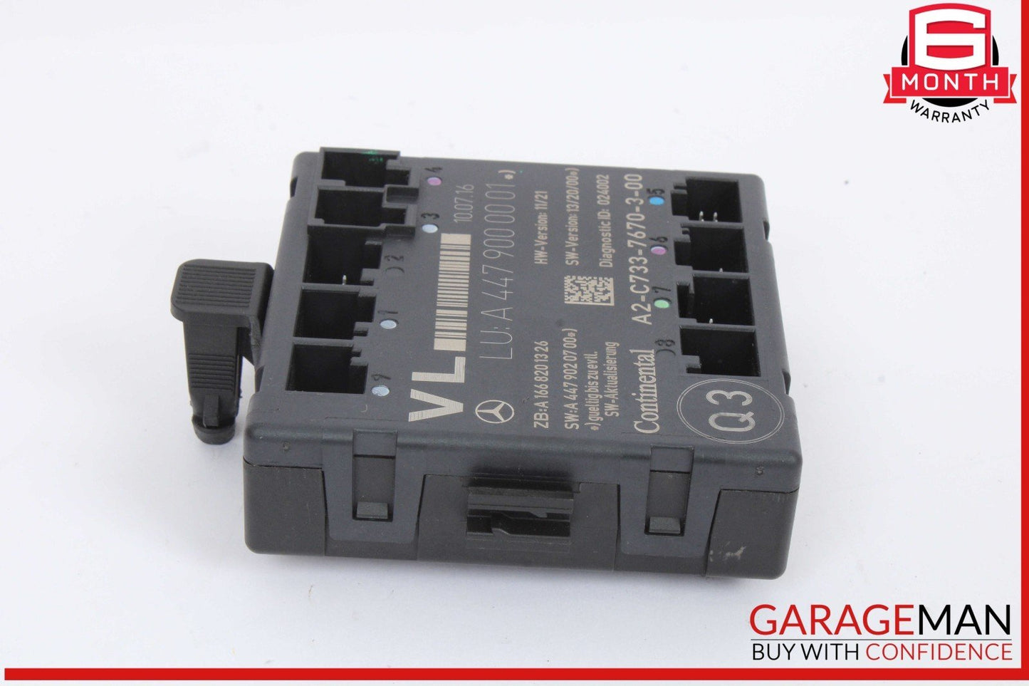 16-23 Mercedes W447 Metris Front Left Side Door Control Module Unit OEM
