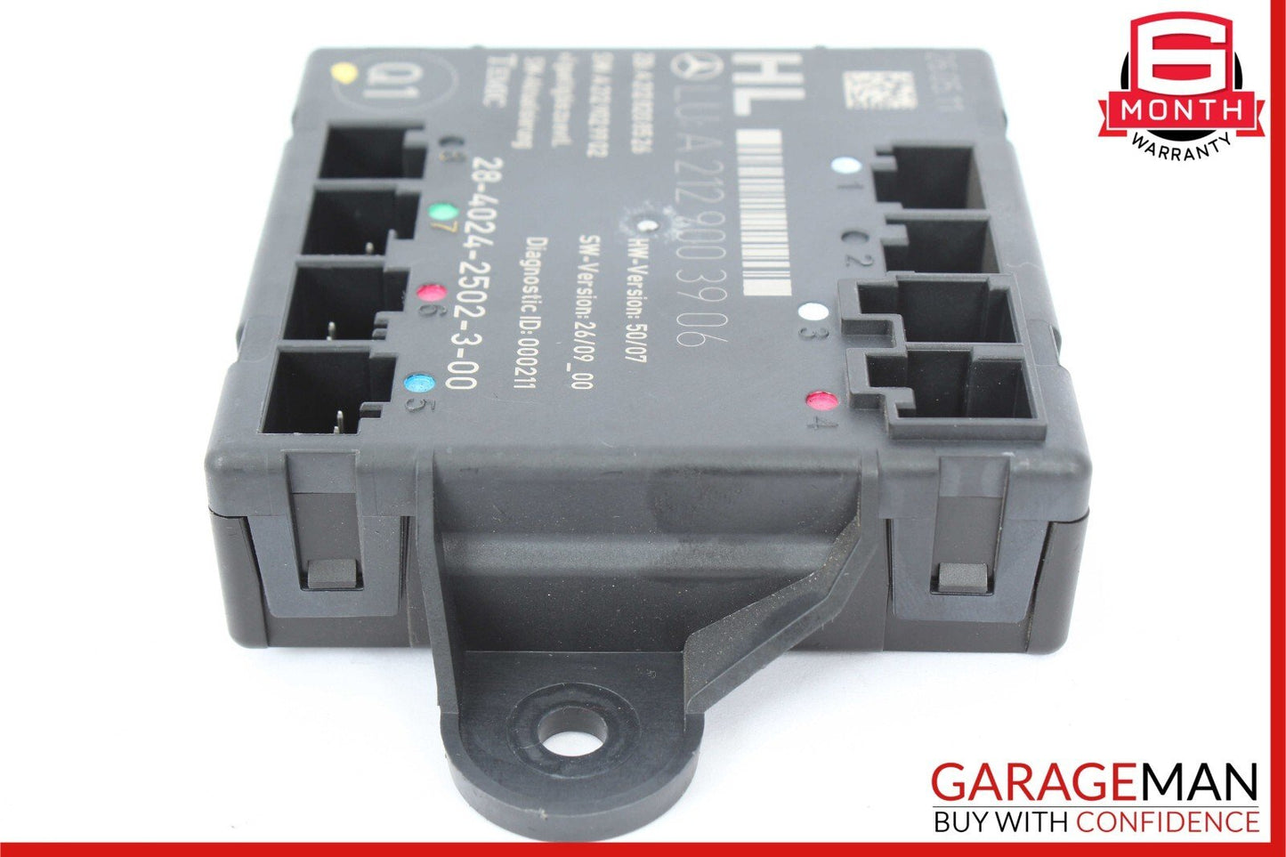 08-18 Mercedes C250 E350 C300 CLS400 Rear Left Side Door Control Module Unit