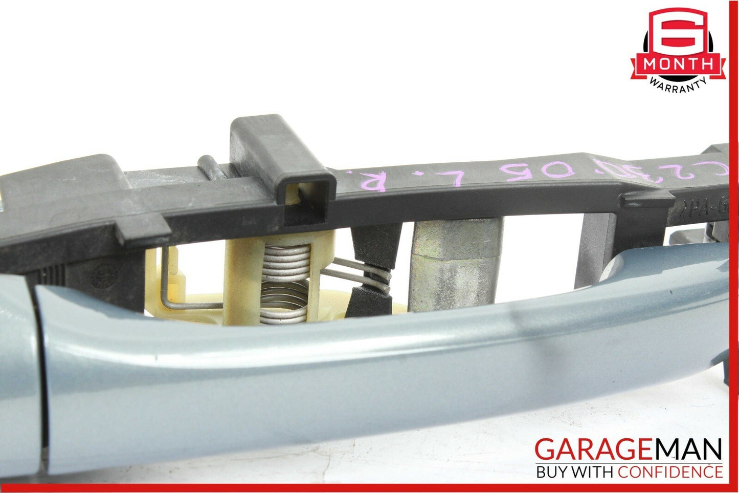 05-07 Mercedes W203 C230 C55 AMG Rear Left Driver Side Exterior Door Handle OEM