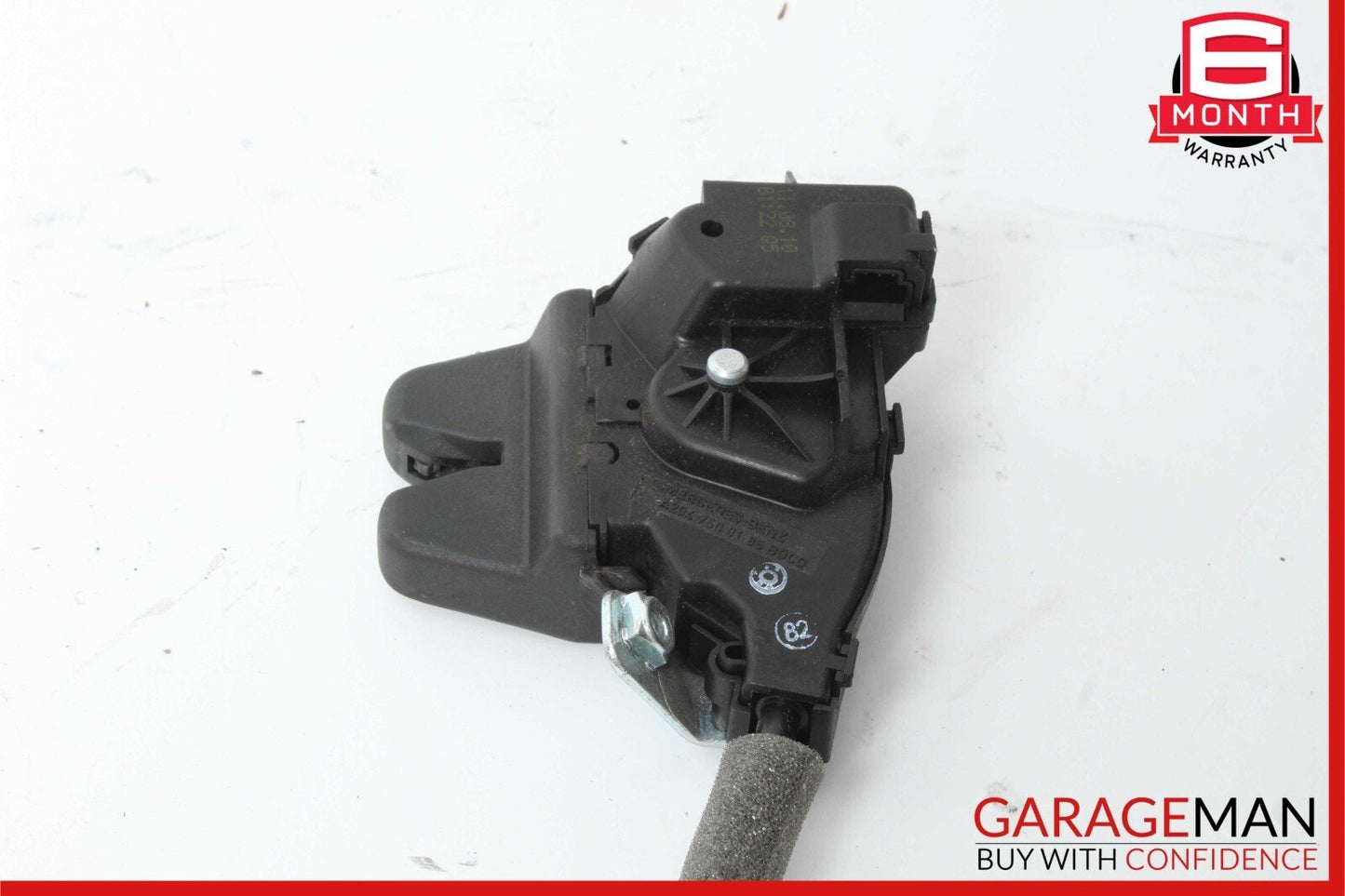 08-17 Mercedes C300 E550 Trunk Lid Latch Lock Actuator w/ Cylinder Lock Latch