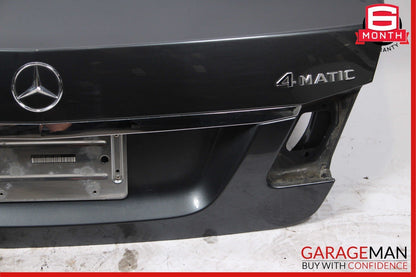 10-16 Mercedes W212 E350 E400 E550 Sedan Rear Trunk Lid Deck Shell Panel Gray