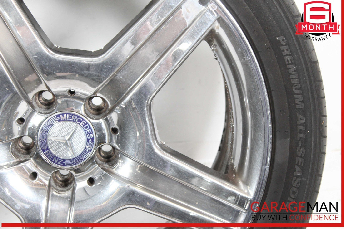 07-11 Mercedes W221 S550 CL63 AMG Wheel Tire Rim 9.5Jx19H2 ET43 OEM