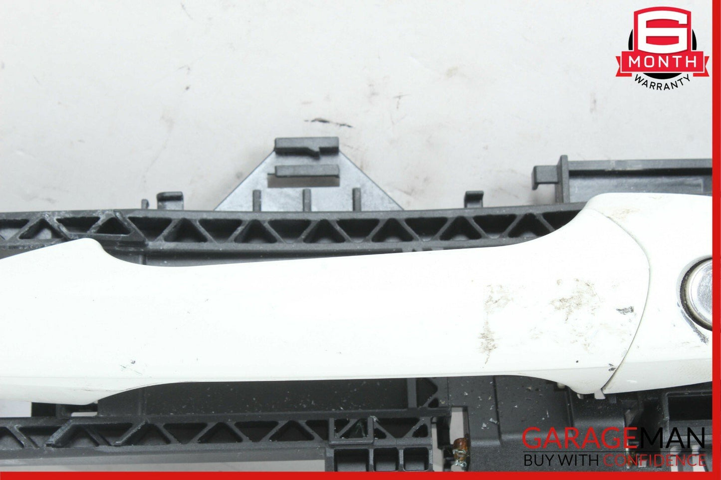 08-11 Mercedes W204 GLK350 Front Left Driver Side Exterior Door Handle White OEM