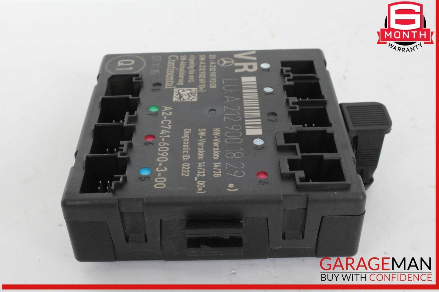 08-18 Mercedes W212 E350 E550 Front Right Side Door Control Module Unit OEM