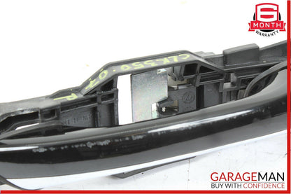 03-09 Mercedes W209 CLK350 Front Right Side Exterior Door Handle Assembly Black