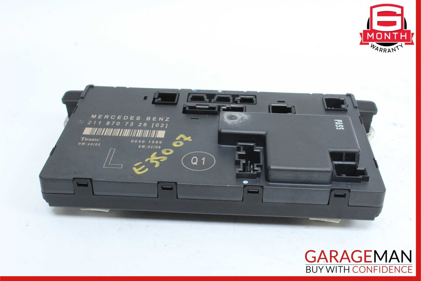 03-09 Mercedes W211 E350 E550 Front Left Side Door Controller Module OEM