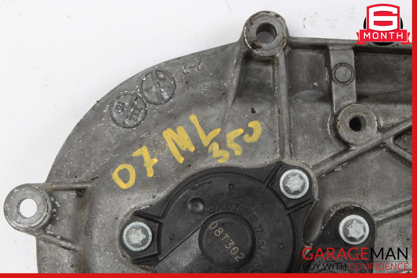 Mercedes W164 ML350 E350 Front Right Side Engine Timing Chain Cover Plate OEM