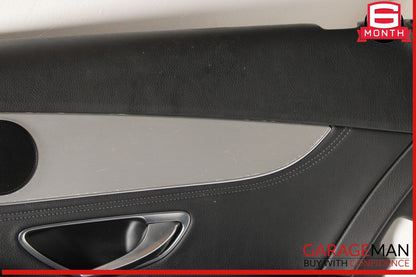 15-21 Mercedes W205 C300 350e C400 Rear Right Side Interior Door Panel OEM
