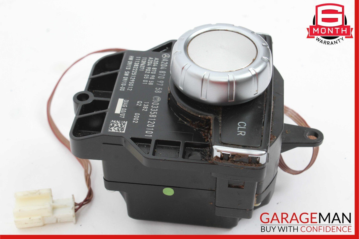 12-15 Mercedes W204 C250 E400 Console Head Unit Controller Knob Multi Switch OEM