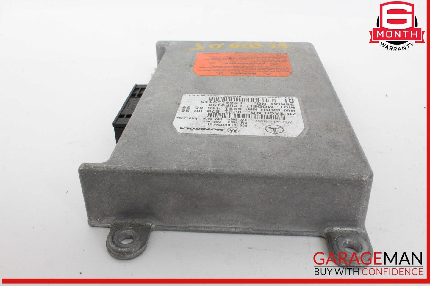 00-14 Mercedes R230 SL500 S55 AMG Voice Communication Control Module Unit OEM