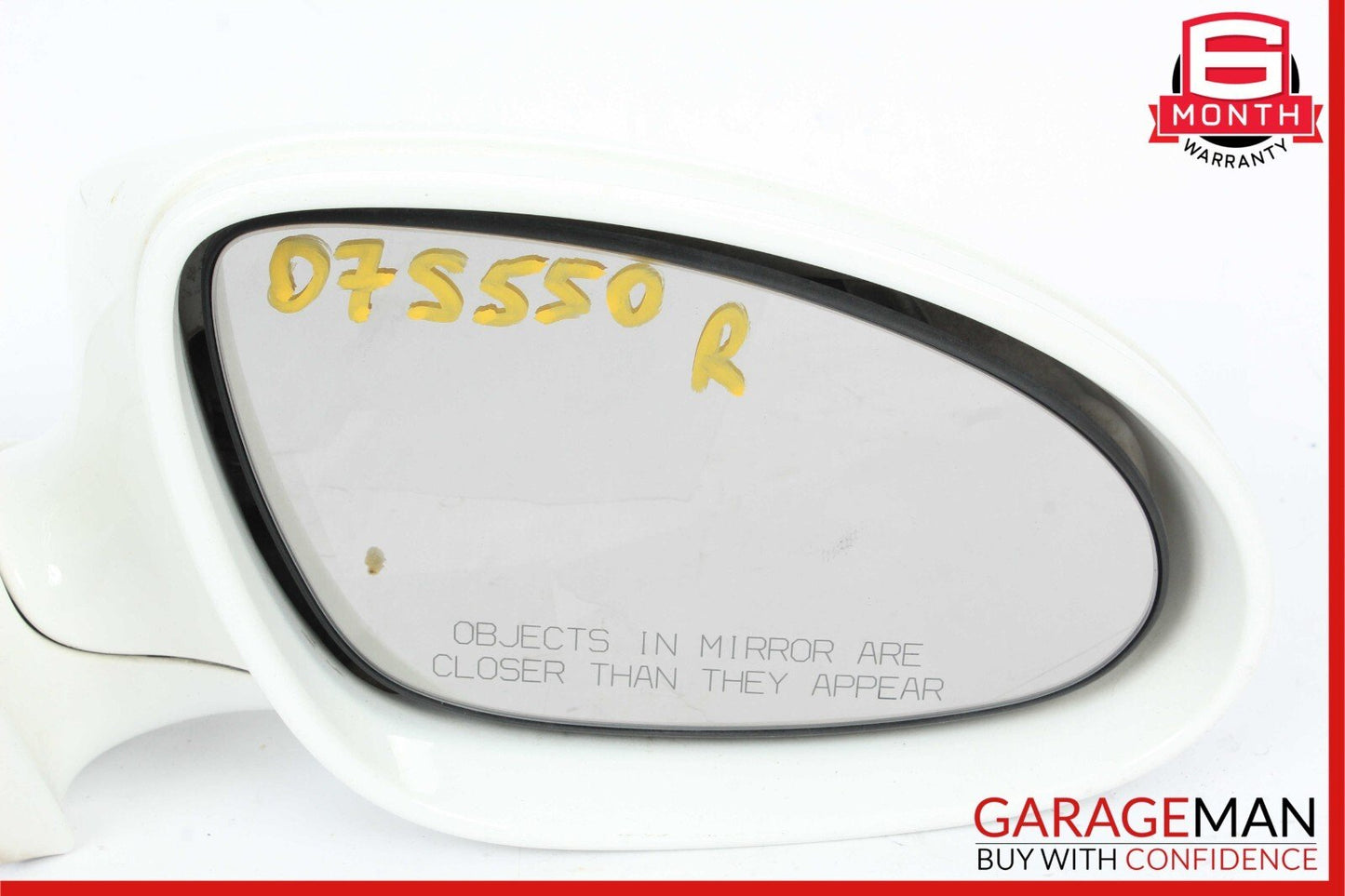 07-09 Mercedes W221 S550 S600 Right Side Mirror Door Rear View Silver OEM