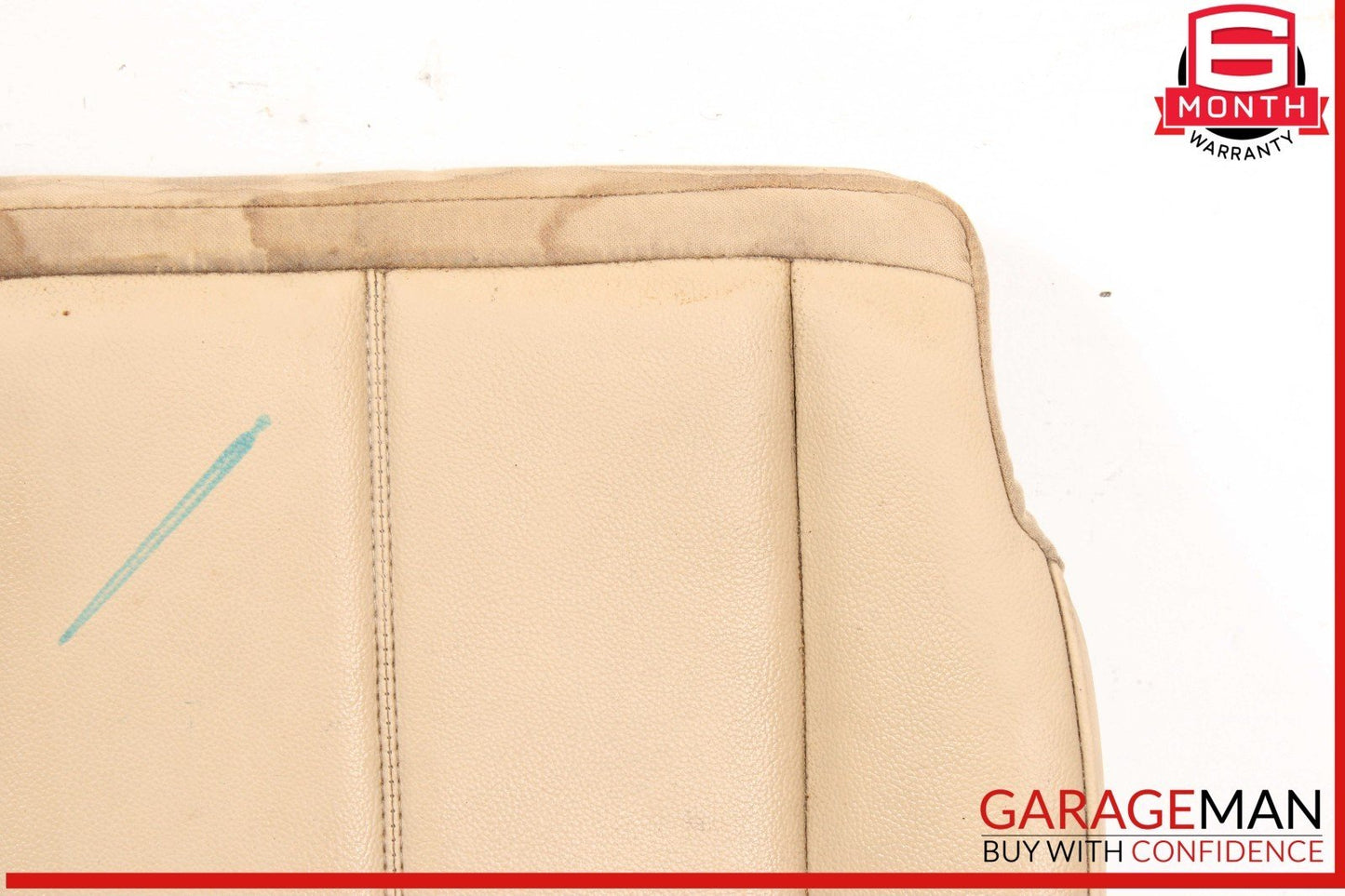 07-12 Mercedes X164 GL550 Front Right Side Bottom Lower Seat Cushion Cover Assy