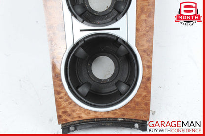 06-12 Mercedes X164 GL450 ML350 Center Console Cup Holder Compartment Wood OEM