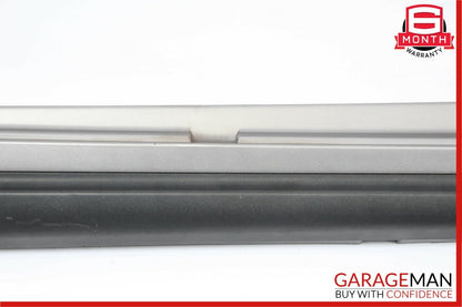 14-17 Maserati Ghibli Right Side Rocker Skirt Molding Trim Panel Silver