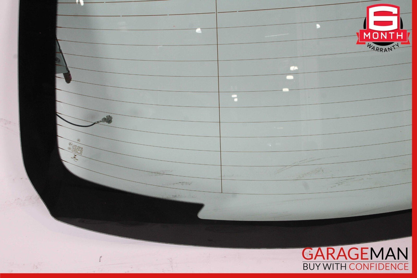 19-23 Mercedes W205 C300 C43 C63 AMG Coupe Rear Back Windshield Window Glass