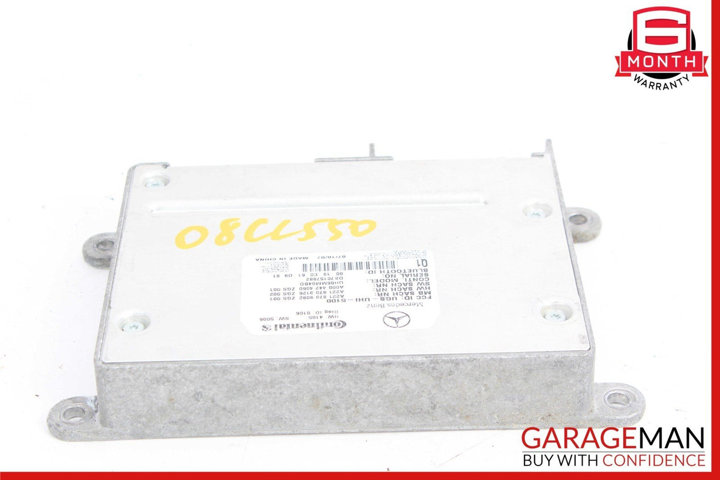07-10 Mercedes W216 CL550 CL500 S550 Bluetooth Communication Module Unit OEM