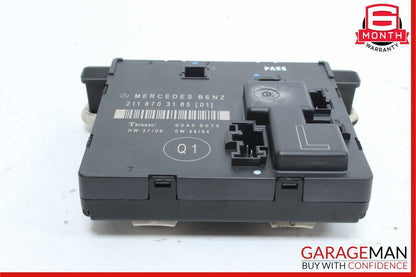 03-09 Mercedes W211 E500 E550 E320 Rear Left Side Door Controller Module Unit