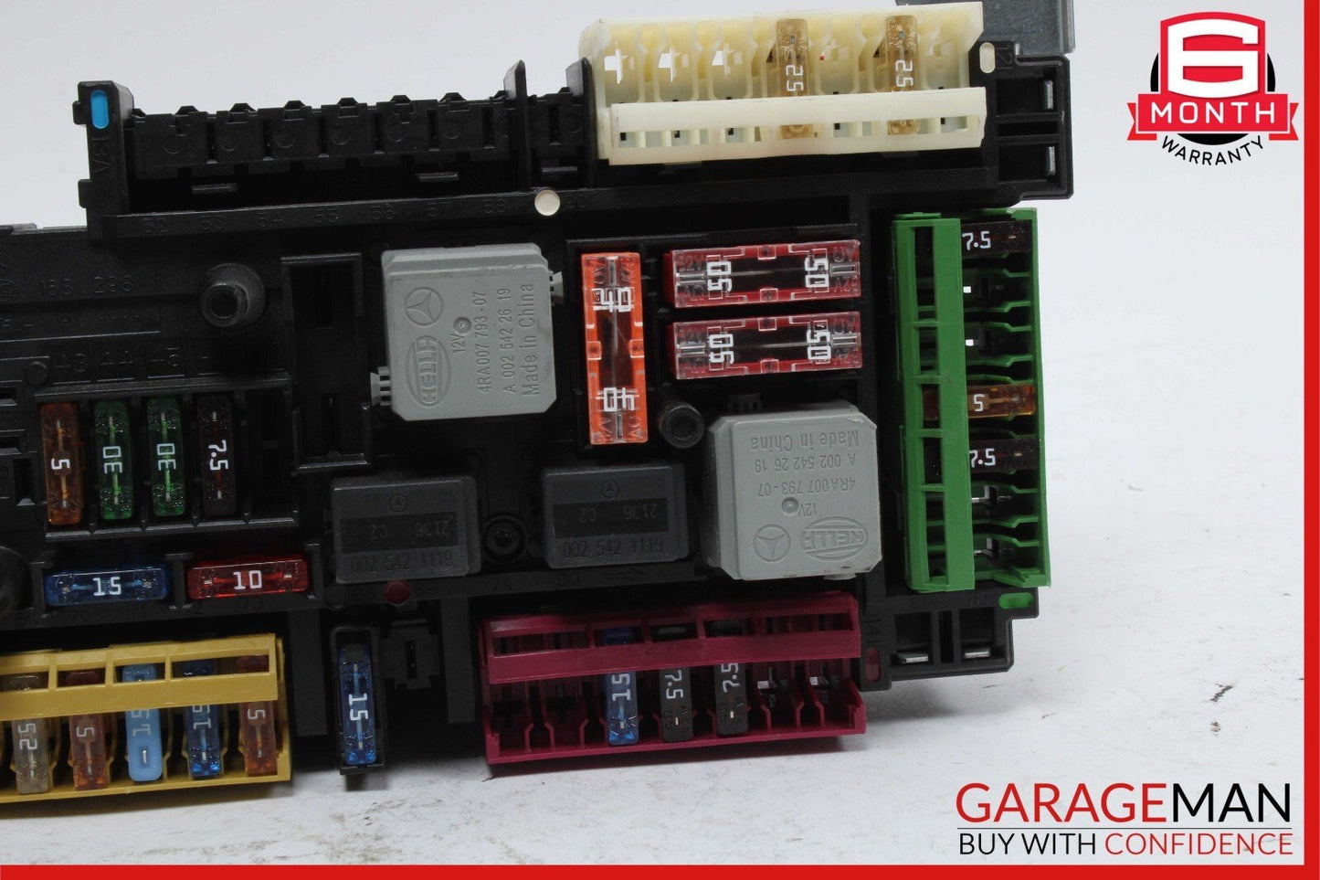 10-18 Mercedes E350 CLS550 Rear SAM Fuse Box Relay Junction Box Assembly