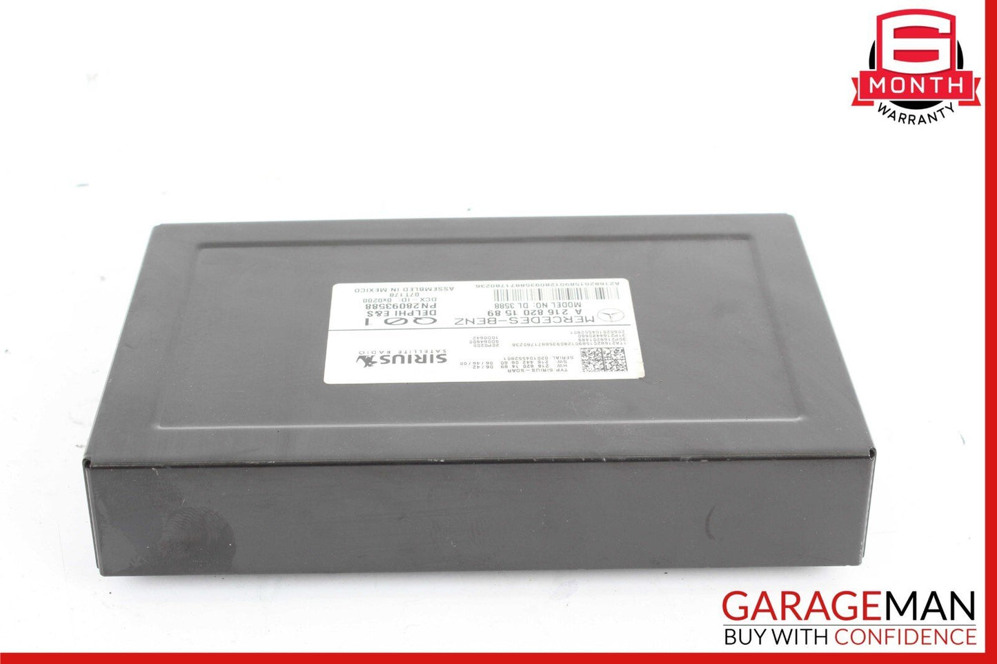 07-14 Mercedes W221 S550 SLK350 Sirius Satellite Radio Module Receiver OEM
